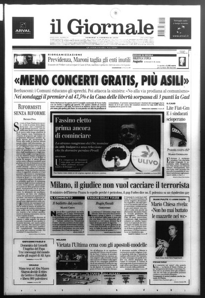 Il giornale : quotidiano del mattino